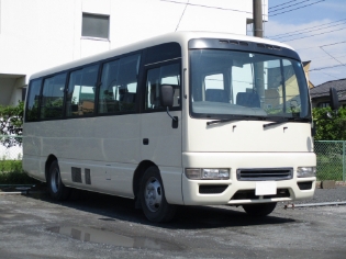 送迎バスも承っております。