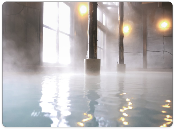 日替わりで薬湯が変わる花の湯